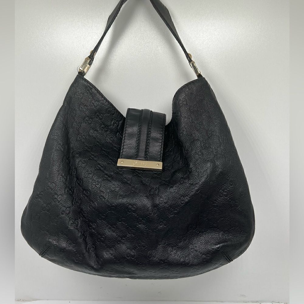 Guccissima Gucci Black Handbag Bag Hobo